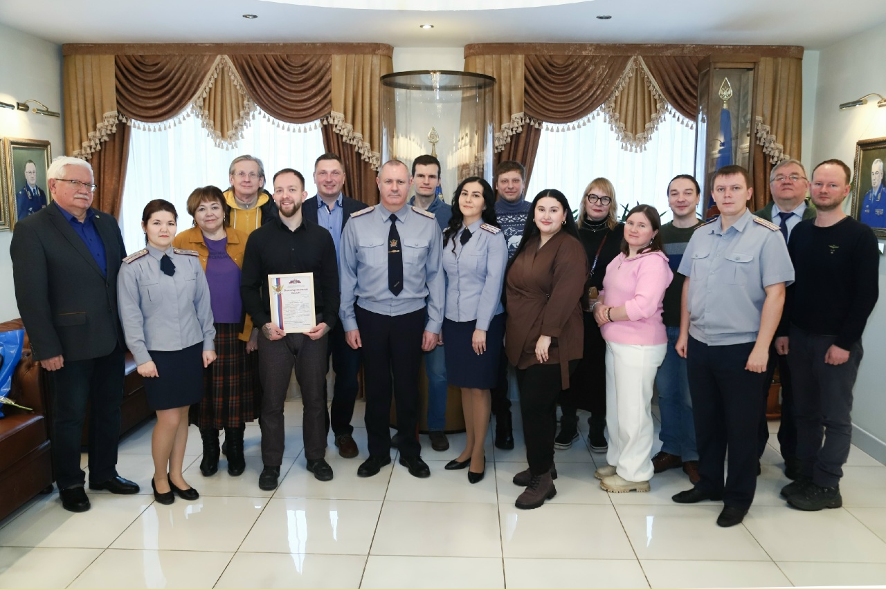  В ГУФСИН РОССИИ ПО ПЕРМСКОМУ КРАЮ ЧЕСТВОВАЛИ ЖУРНАЛИСТОВ - ТЕХ, КТО РАССКАЗЫВАЕТ О ТРУЖЕНИКАХ УГОЛОВНО-ИСПОЛНИТЕЛЬНОЙ СИСТЕМЫ.