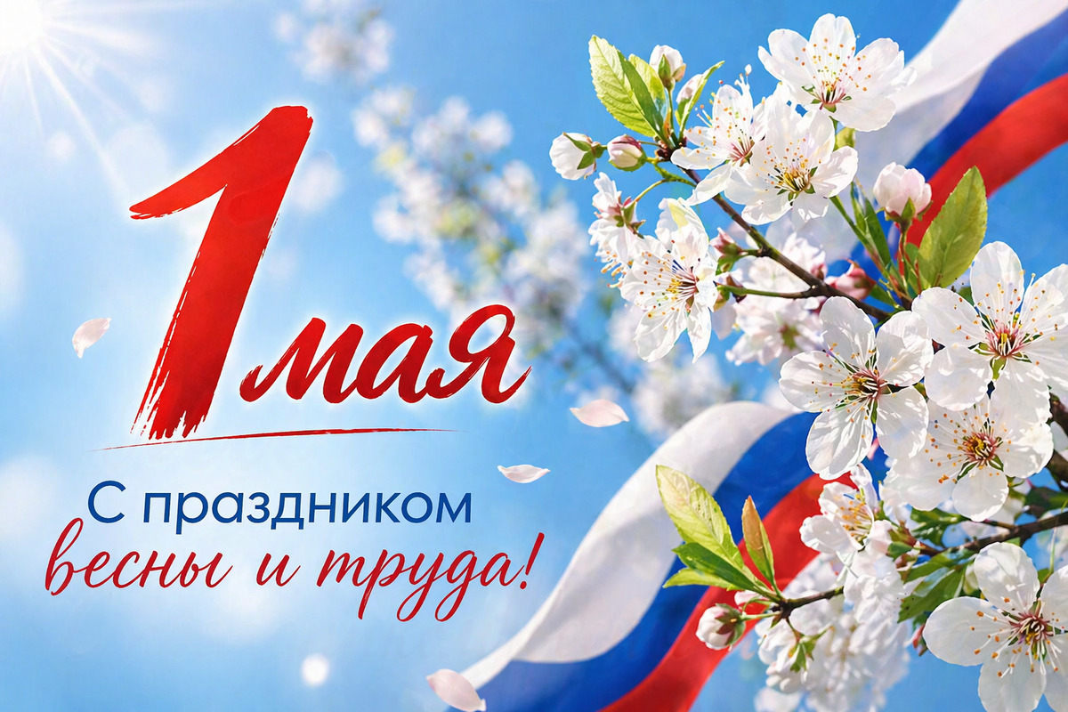 Дорогие коллеги, члены Профсоюза и социальные партнёры! От всей души поздравляю вас с 1 Мая – Международным днём солидарности трудящихся!